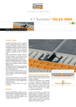 4.7 Schlüter®-DILEX-BWS