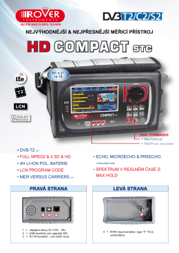 HD Compact STC DVB-S/S2/C/T/T2