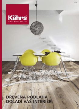 Dřevěné podlahy Kahrs