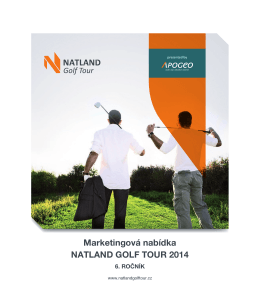 Příloha ke stažení - NATLAND Golf Tour 2015