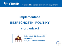 Implementace bezpecnostni politiky v organizaci.pdf