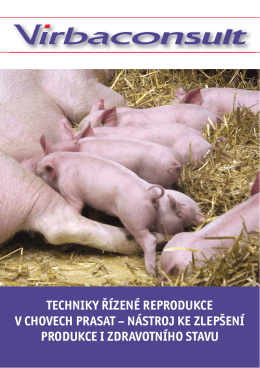 Techniky řízené reprodukce v chovech prasat