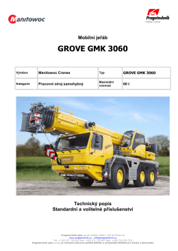 GROVE GMK 3060