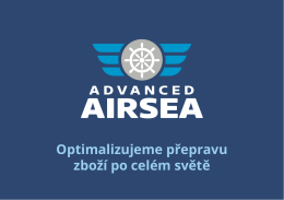 Leták – služby Advanced AIRSEA