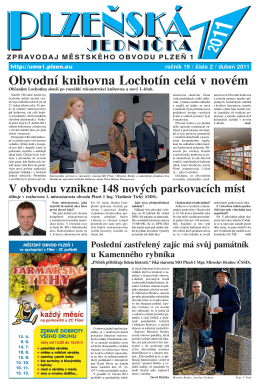 duben 2011, 8 stran (PDF, 2 MB) - Plzeň 1