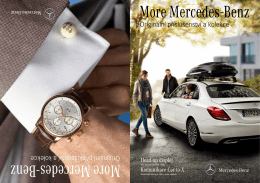Trendy doplňky s hvězdou Mercedes