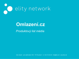 Omlazeni.cz. - Elity Network