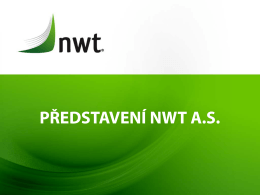 Prezentace společnosti NWT