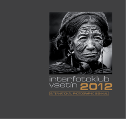 Katalog 2012_web.indd - Interfotoklub Vsetín