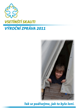 Výroční zpráva 2011.pdf - Skauti a skautky ze Vsetína