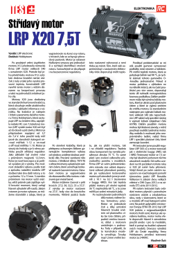 LRP X20 7,5T