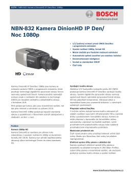 NBN‑832 Kamera DinionHD IP Den/Noc 1080p