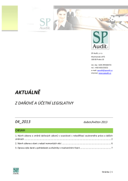 Bulletin SP Audit 04/2013