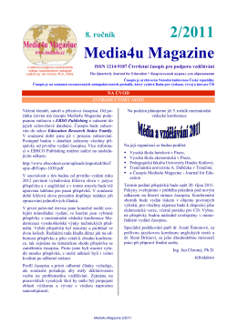 2/2011 Media4u Magazine