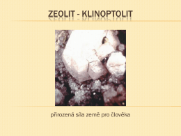 Zeolit – Klinoptolit