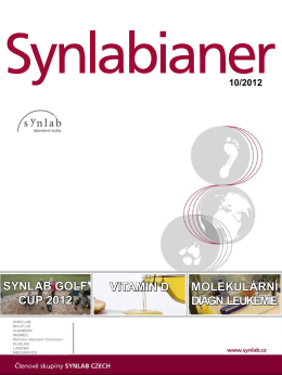 Synlabianer 10/2012 - synlab Czech Republic
