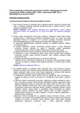 Vyhodnocení EIA - ČSM - 2013