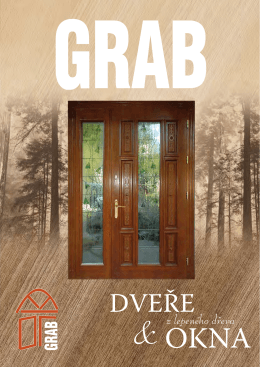 Katalog dřevěných oken Grab