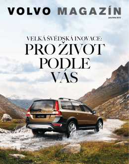 Volvo magazín, jaro/léto 2013