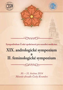 XIX. andrologické sympozium a II. feminologické