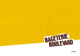 PDF format - Bageterie Boulevard