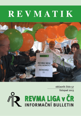 Revmatik č. 57 - Revma Liga v ČR