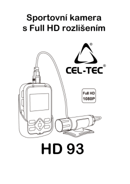 Návod k obsluze HD-93 - CEL-TEC