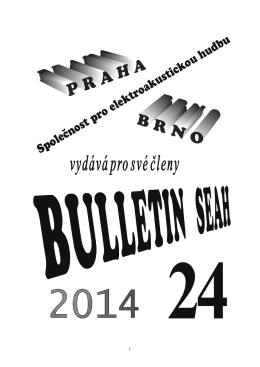 Bulletin SEAH 24/2014