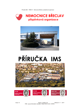 Příručka IMS - Nemocnice Břeclav