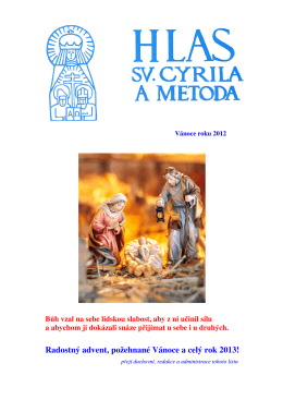 Hlas sv. Cyrila a Metoda - Vánoce 2012