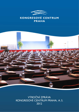 výroční zprávy - Kongresové centrum Praha, as