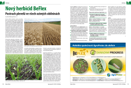 Nový herbicid BeFlex