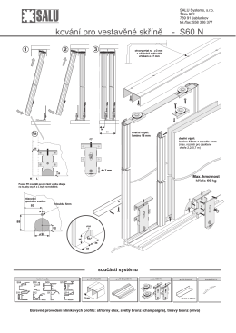 Montážní návod S60N