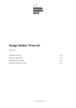 Design Shaker - For Furniture