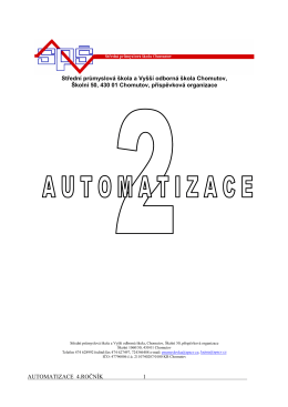 skripta Automatizace 2 pro A4 (pdf)