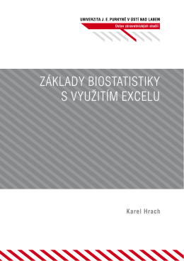 Základy biostatistiky s využitím Excelu - pokrok