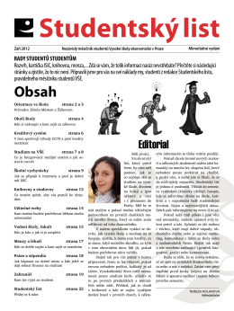 Editorial - iLIST.cz