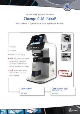 Fokomter Charops CLM-7000P