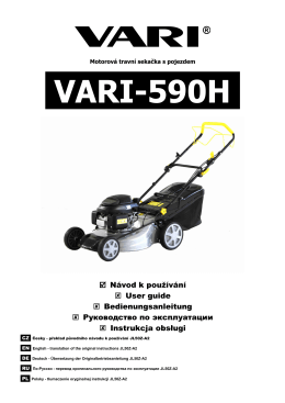 Travní sekačka VARI-590H