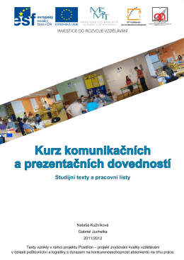 Kurz komunikačních a prezentačních dovedností