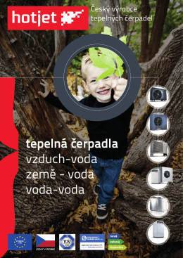 tepelná čerpadla vzduch-voda země - voda voda-voda