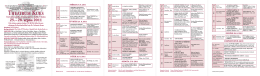 Theatrum Kuks 2011 - PROGRAM