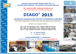 Diago 2015 - Vysoká škola báňská