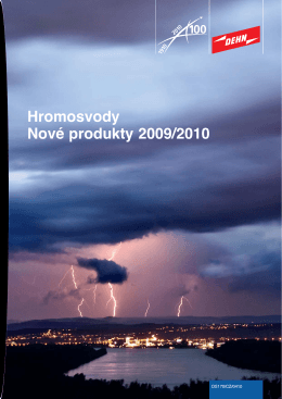 Hromosvody - Nové produkty 2009/2010 - DS 170