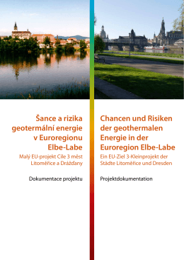Šance a rizika geotermální energie v Euroregionu Elbe