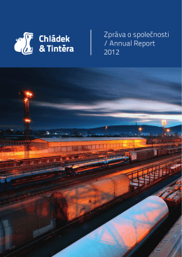 Zpráva o společnosti / Annual Report 2012