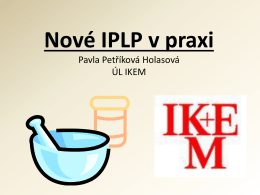 Nové IPLP v praxi konference 2014