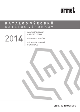 katalog urmet 2014