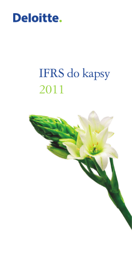 IFRS do kapsy 2011