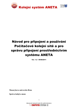 formát PDF - Aneta - Masarykova univerzita